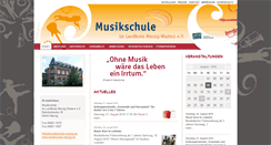 Desktop Screenshot of musikschule-merzig.de